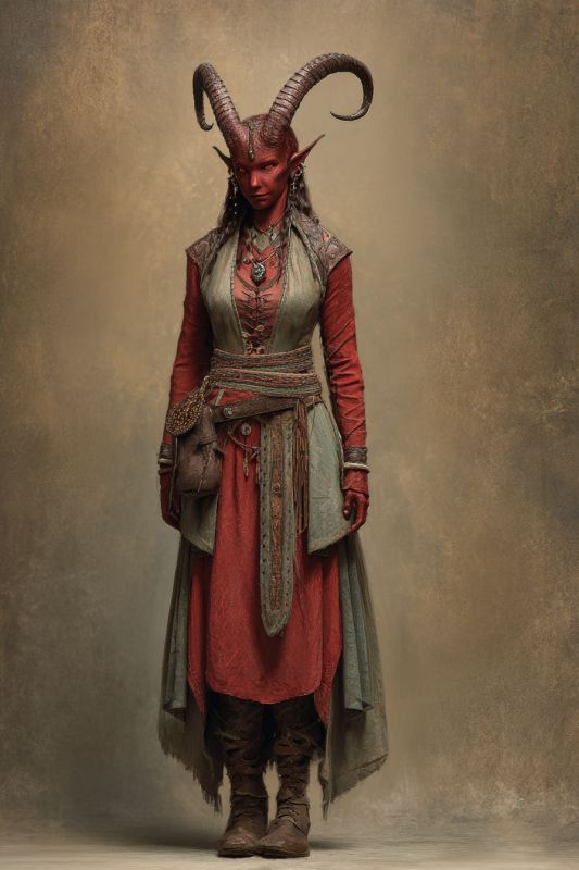 Commoner, Demonfolk, Woman 2