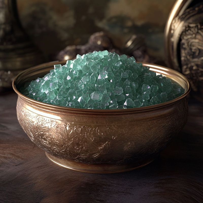 Chrysolite, powdered