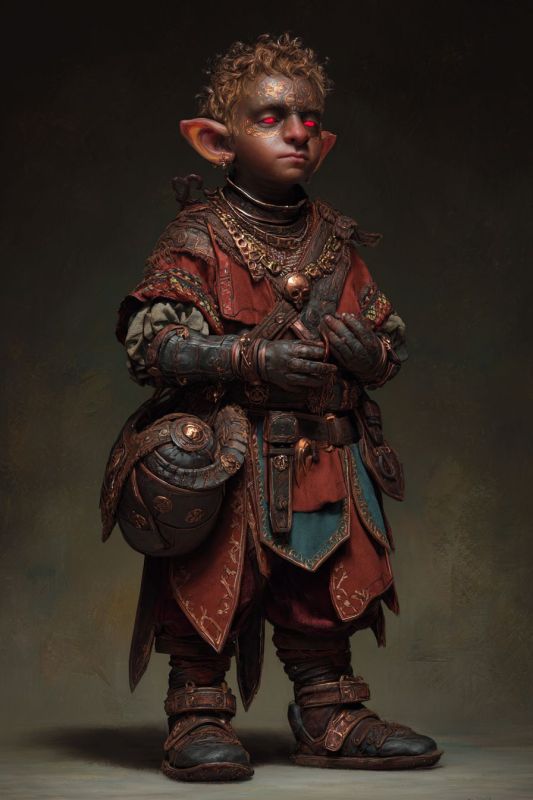 Commoner, Dark Dwarf, Boy 6