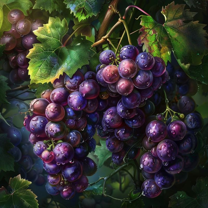 Grapes, bunch