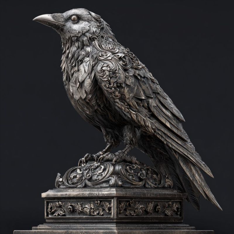 Figurine of Wondrous Power - Silver Raven 2