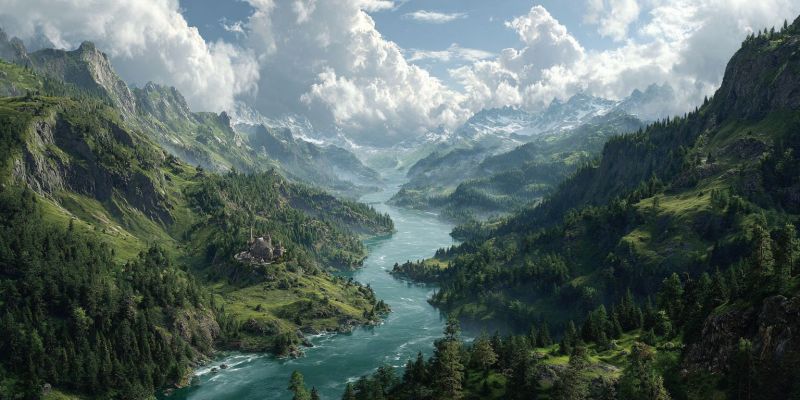 River, Colossal, Wide