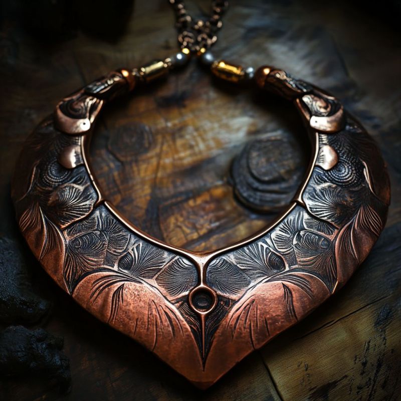 Necklace, Copper