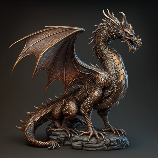 Adult Bronze Dragon