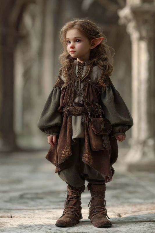 Commoner, Forest Gnome, Girl 7