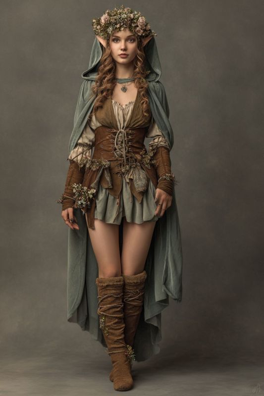 Commoner, Wood Elf, Woman 3