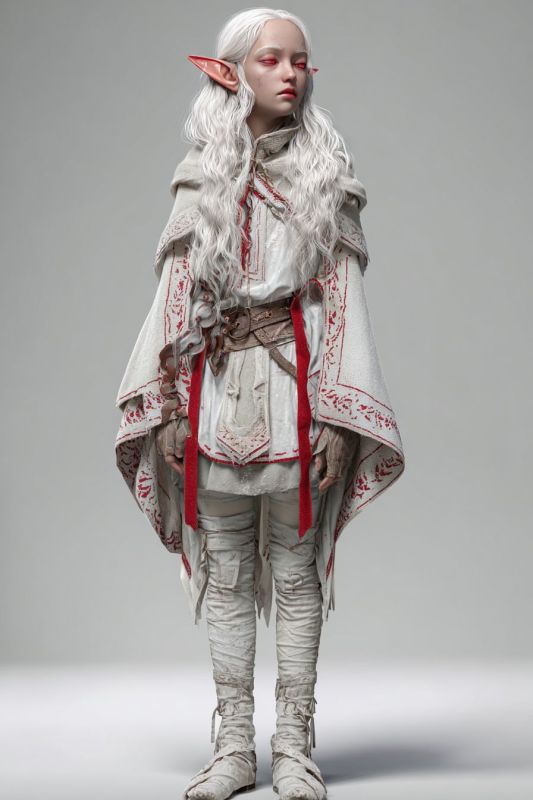 Commoner, Dark Elf, Girl 7