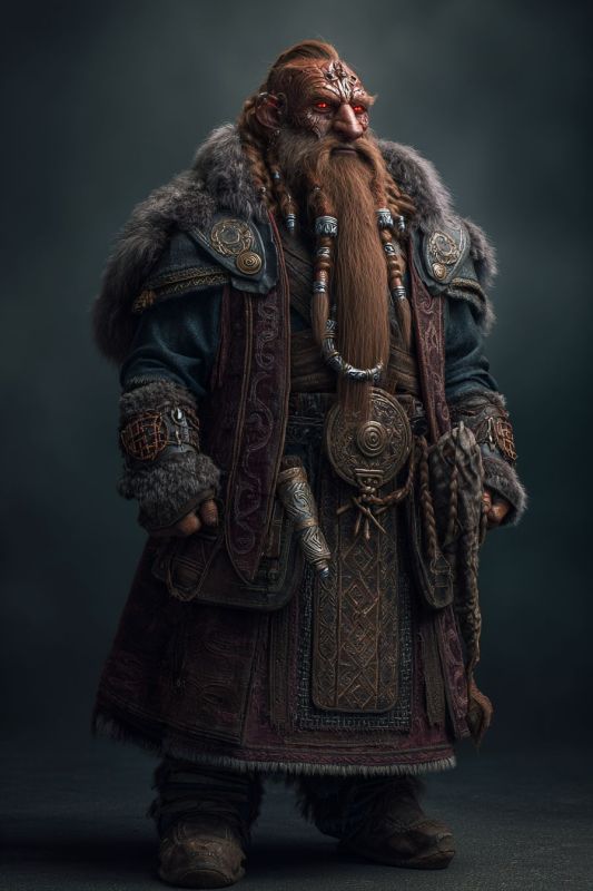 Commoner, Dark Dwarf, Man 8