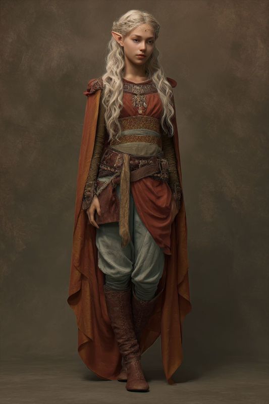 Commoner, High Elf, Woman 1