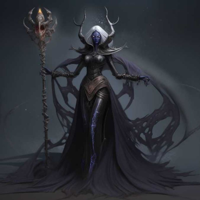 Drow Priestess of Lolth 1