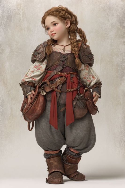 Commoner, Dwarf, Girl 8