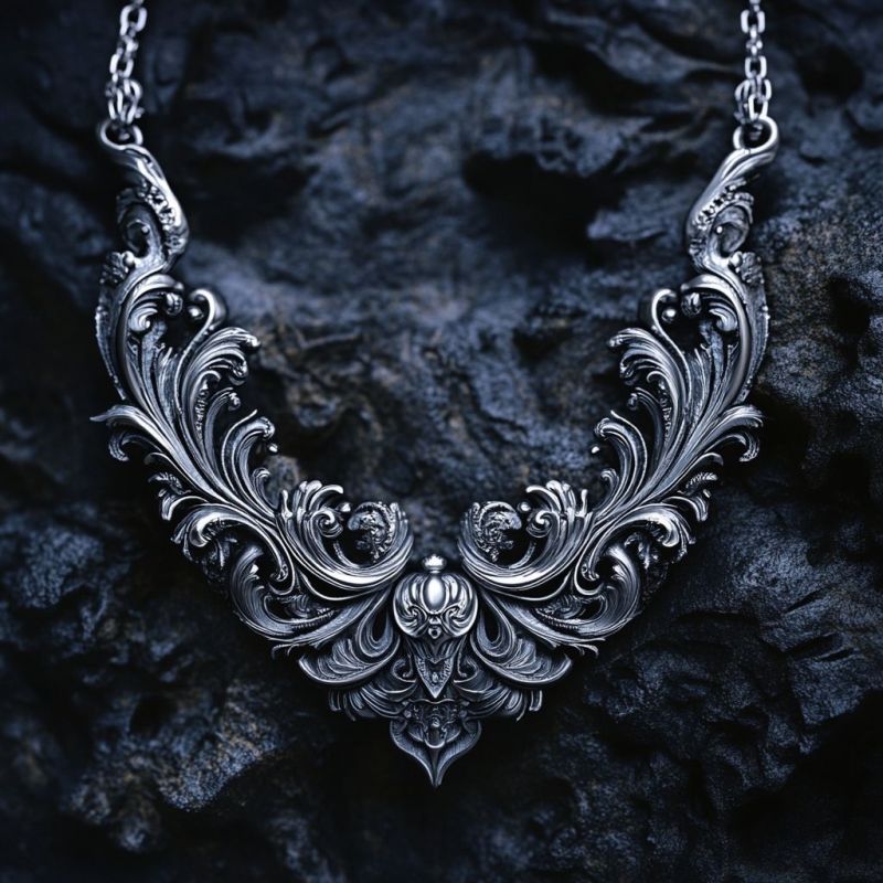 Necklace, Silver