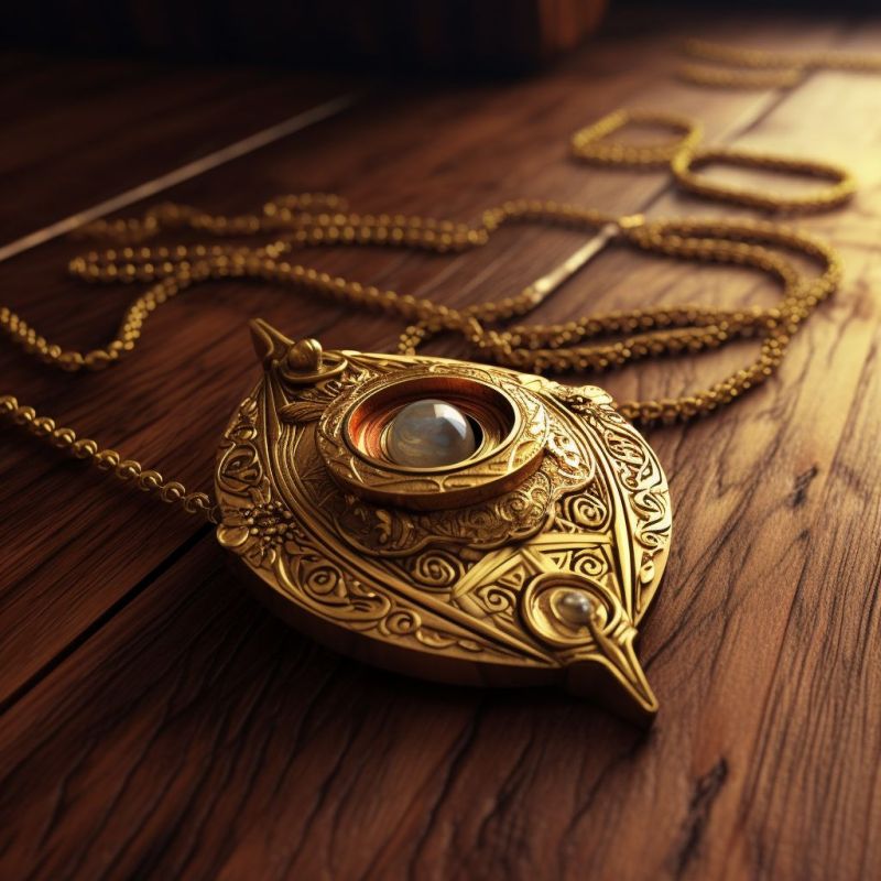 Gold Amulet 1