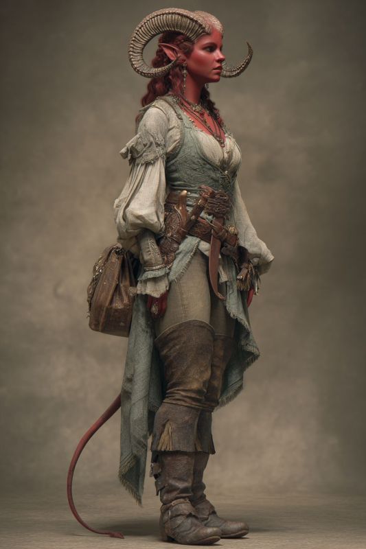 Commoner, Demonfolk, Woman 3