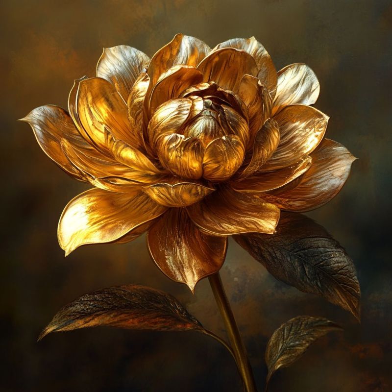 Gilded flower