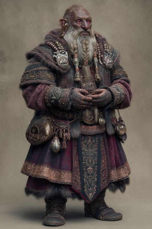 Commoner, Dark Dwarf, Man 6