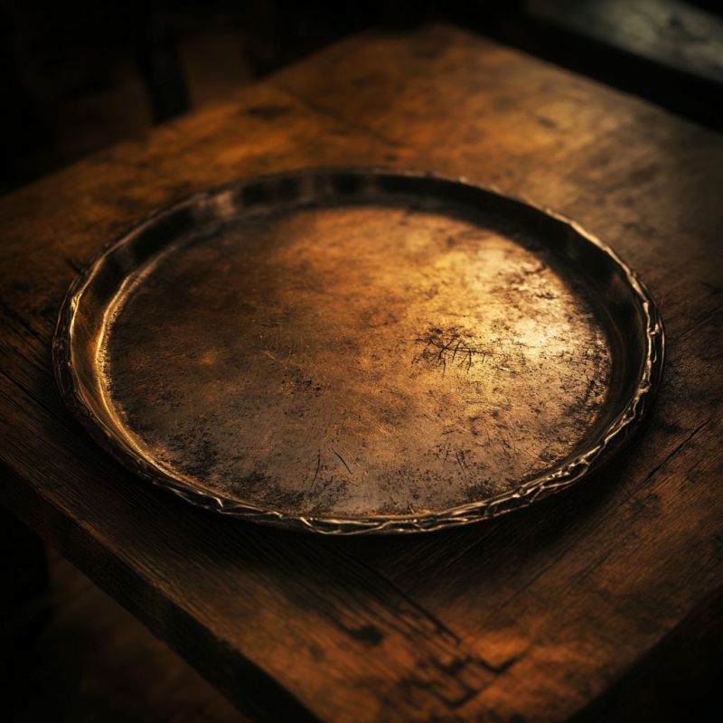 Platter, Iron