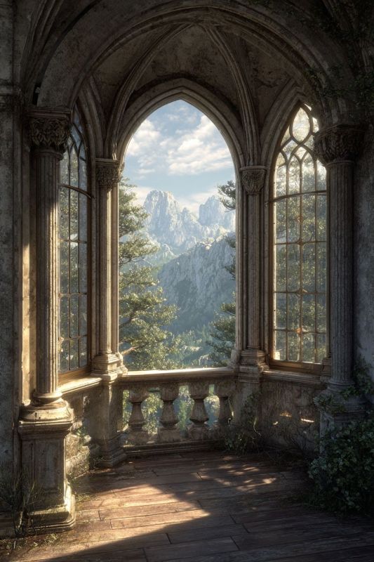 Window, Outside, Titanic, Tall