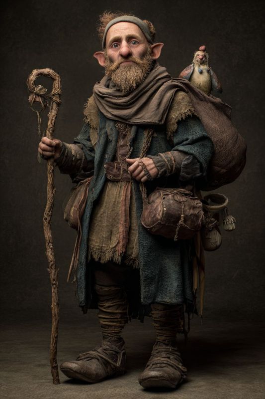 Commoner, Forest Gnome, Man 6