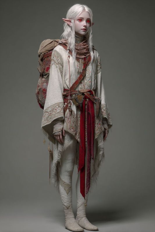 Commoner, Dark Elf, Girl 5