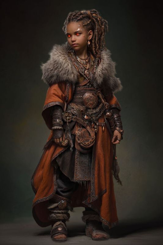 Commoner, Dark Dwarf, Girl 10