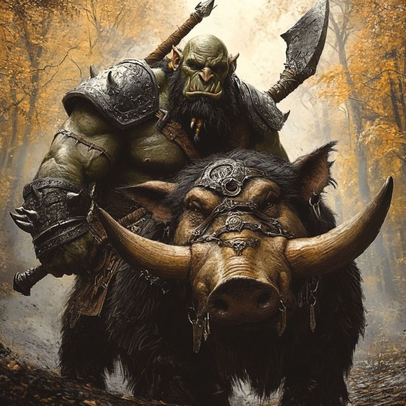 Orc Hog Rider 2