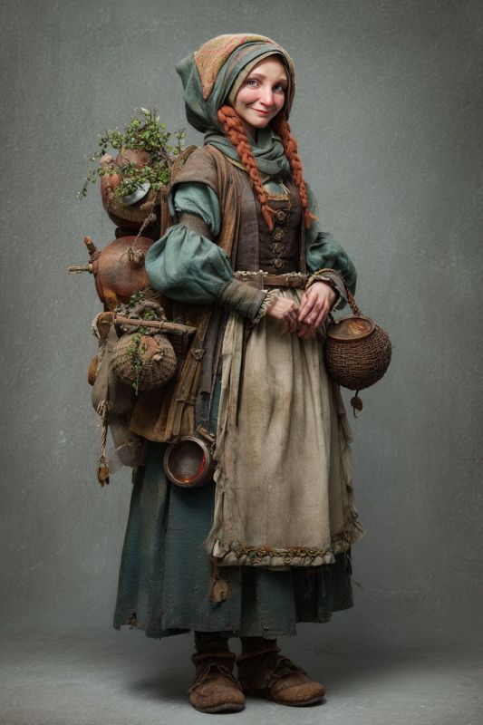 Commoner, Forest Gnome, Woman 9