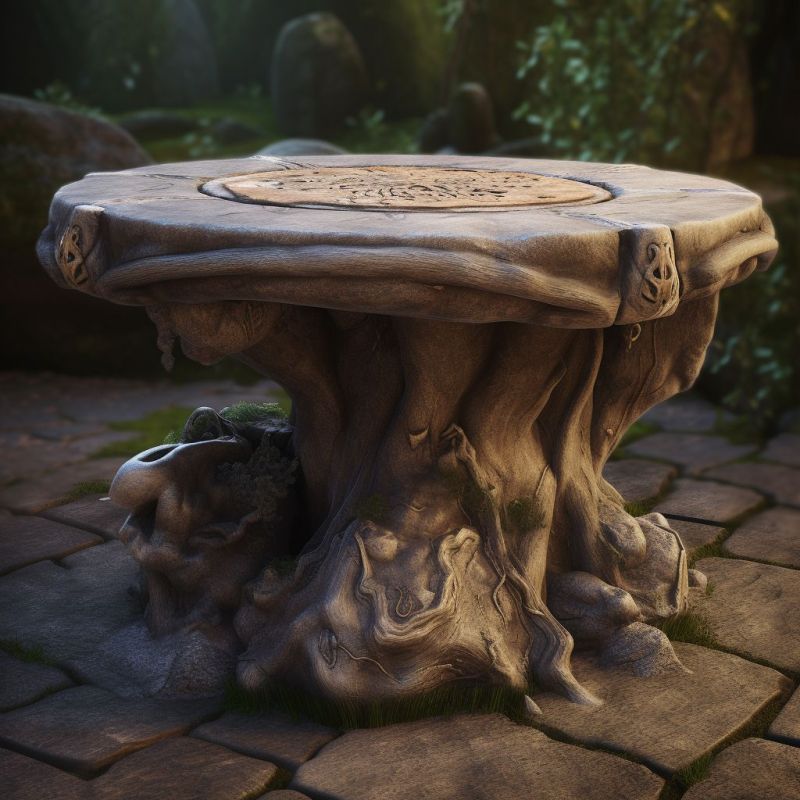 Table, Stone 4