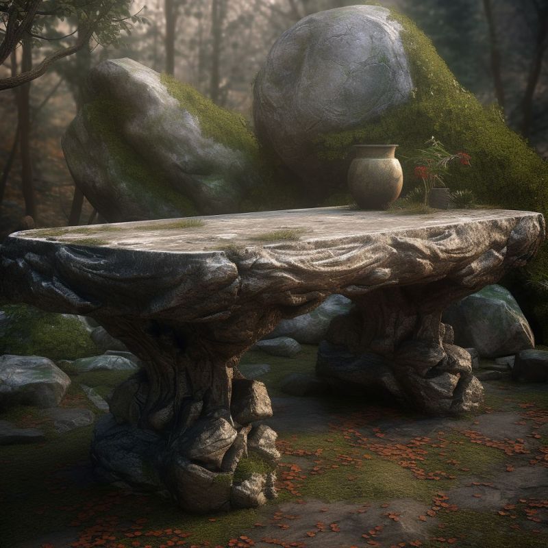 Table, Stone, Large 1