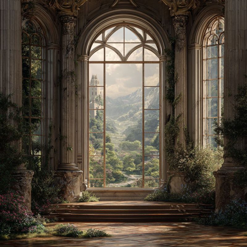 Window, Outside, Huge