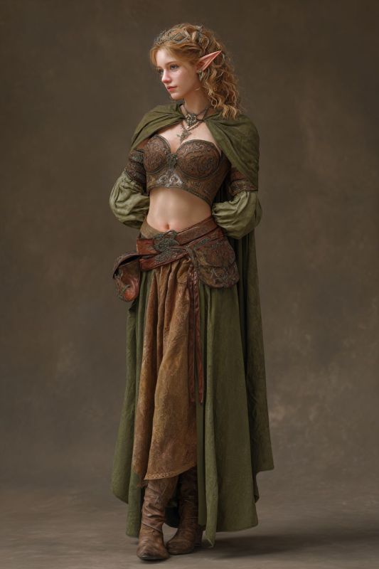 Commoner, Wood Elf, Woman 6