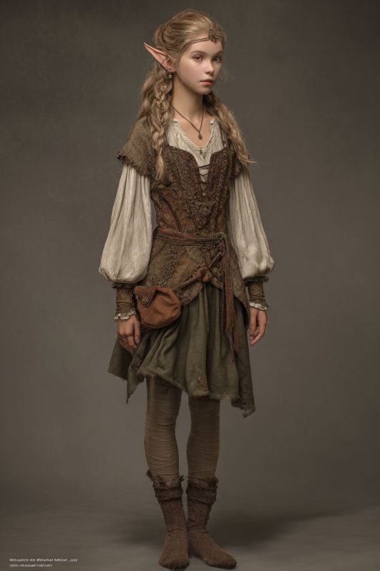 Commoner, Wood Elf, Girl 8