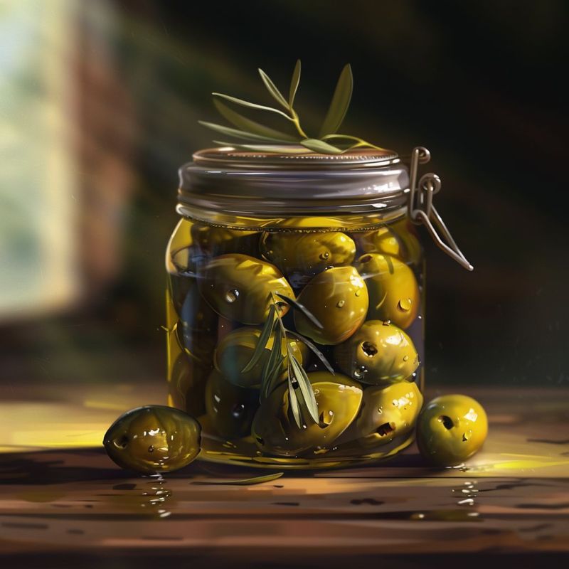 Small Jar of Olives