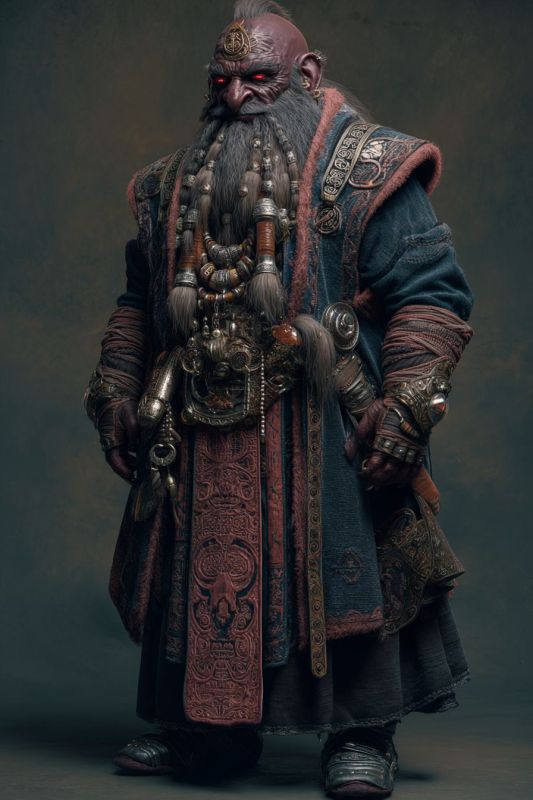 Commoner, Dark Dwarf, Man 7