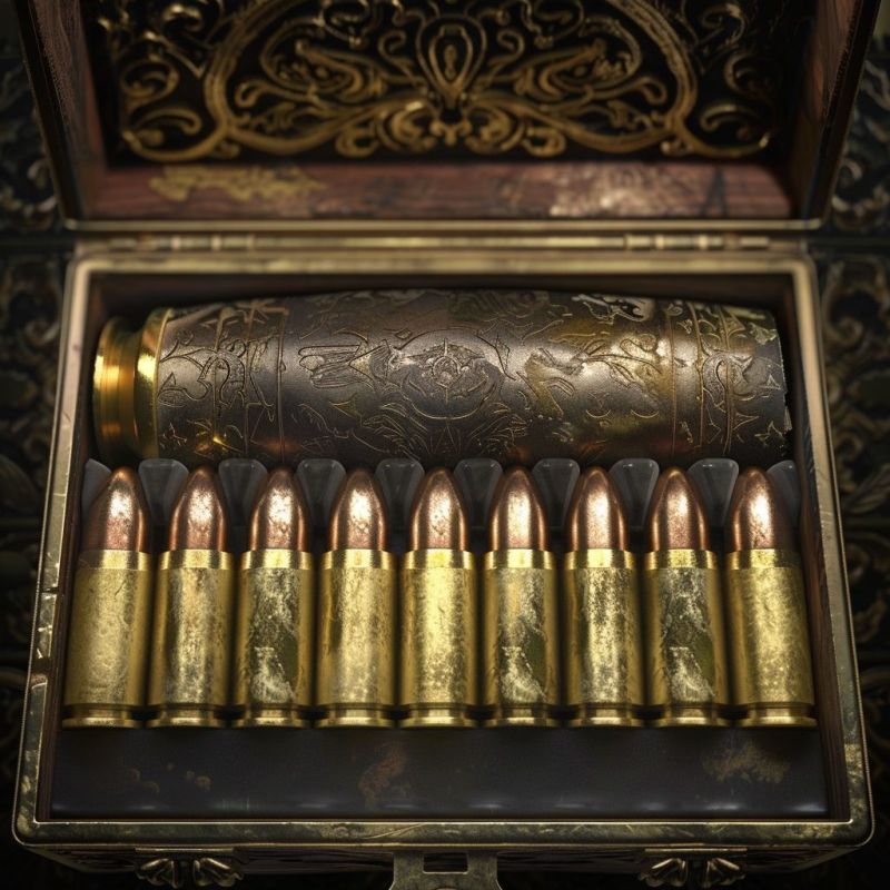 Firearms 25 Caliber Bullets