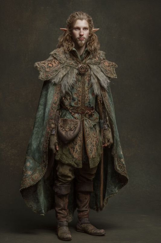 Commoner, Wood Elf, Man 4