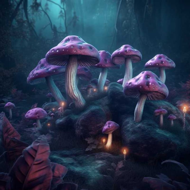 Violet Fungus 1