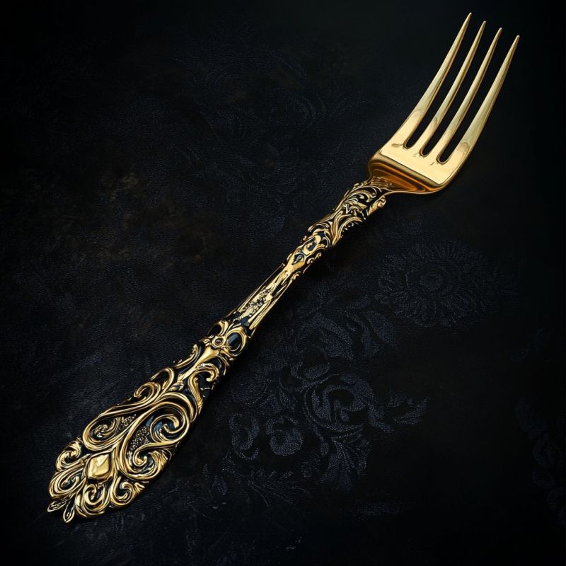 Fork, Gold