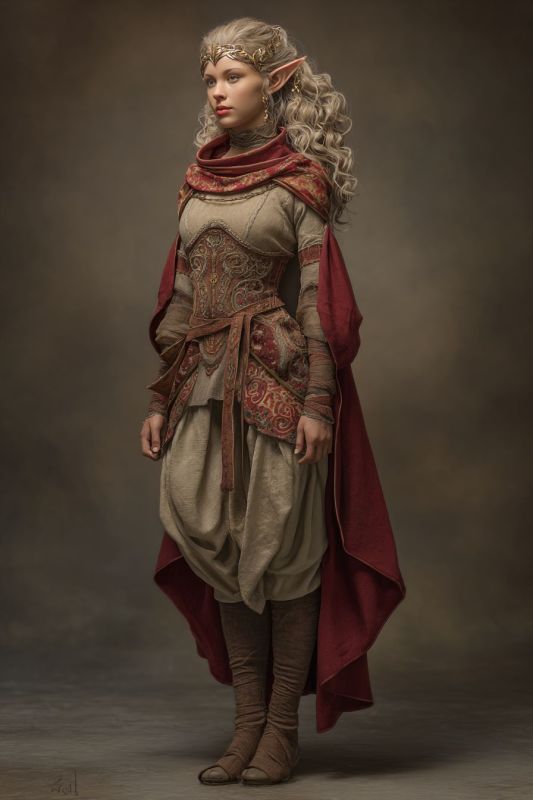 Commoner, High Elf, Woman 6