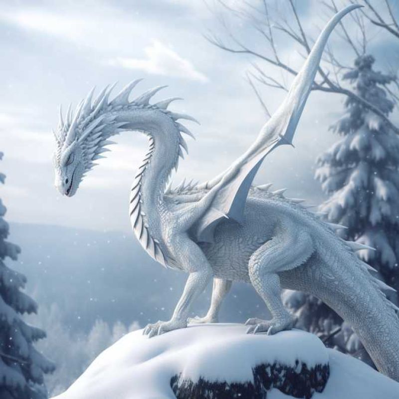 Young White Dragon 1