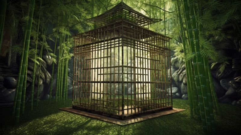 Cage, Bamboo