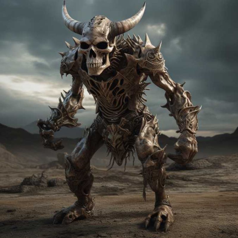 Minotaur Skeleton 2