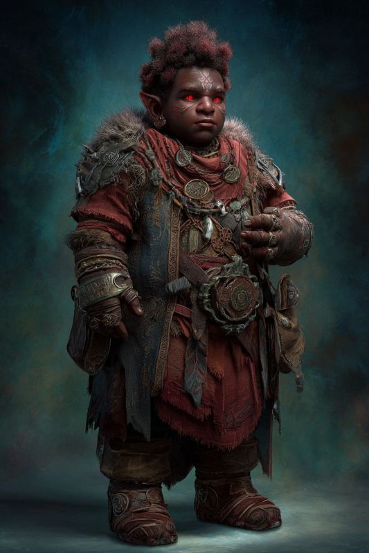 Commoner, Dark Dwarf, Boy 9