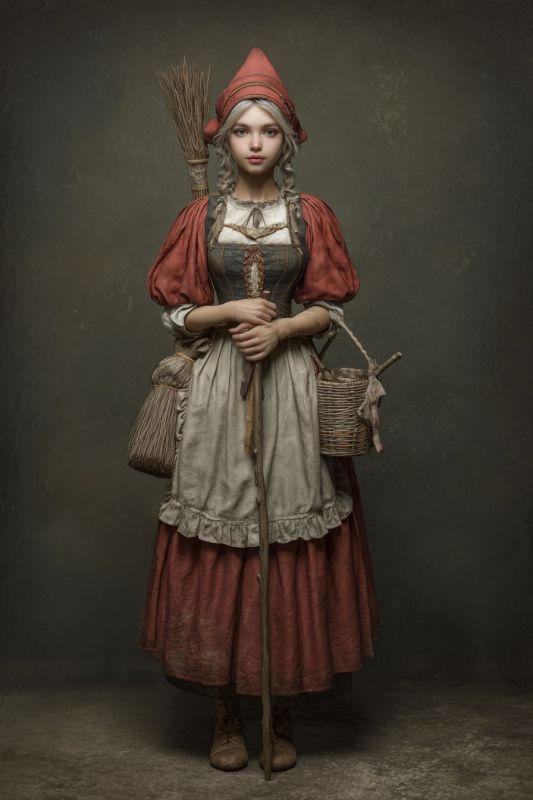 Commoner, Forest Gnome, Woman 1