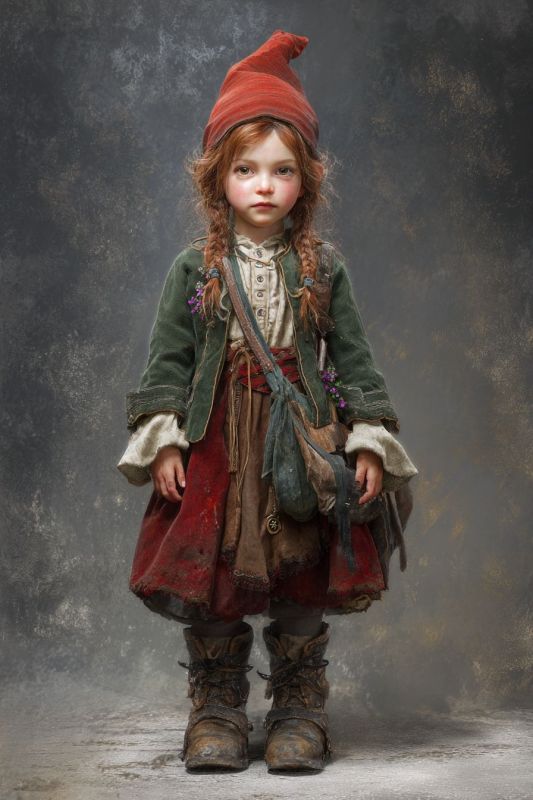 Commoner, Forest Gnome, Girl 5