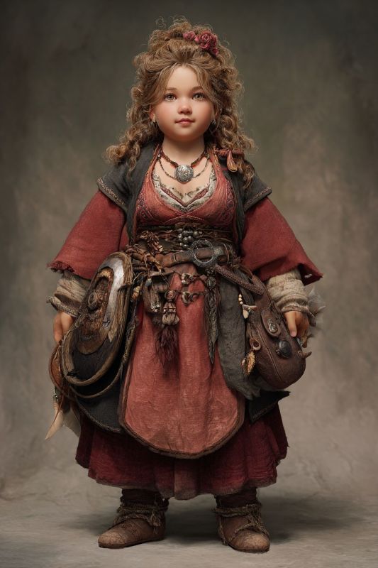 Commoner, Dwarf, Girl 5