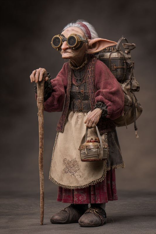 Commoner, Rock Gnome, Woman 6