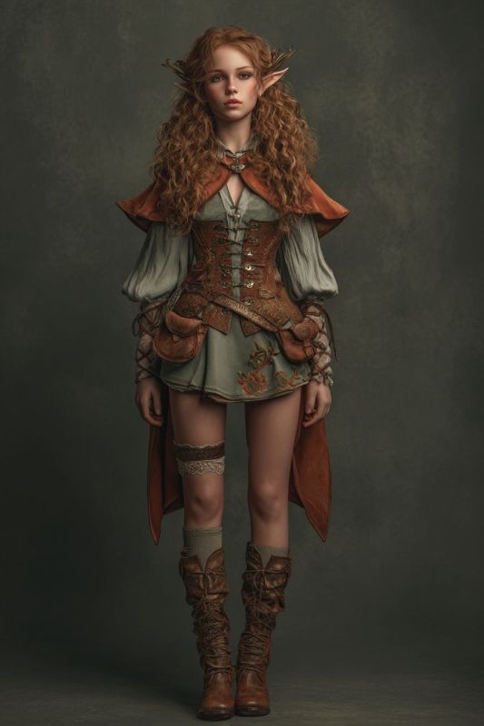 Commoner, Wood Elf, Girl 5