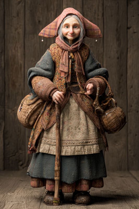 Commoner, Forest Gnome, Woman 6