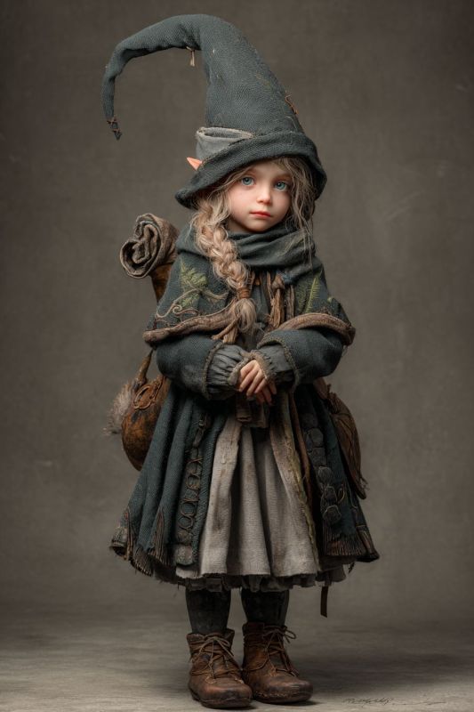 Commoner, Forest Gnome, Girl 1